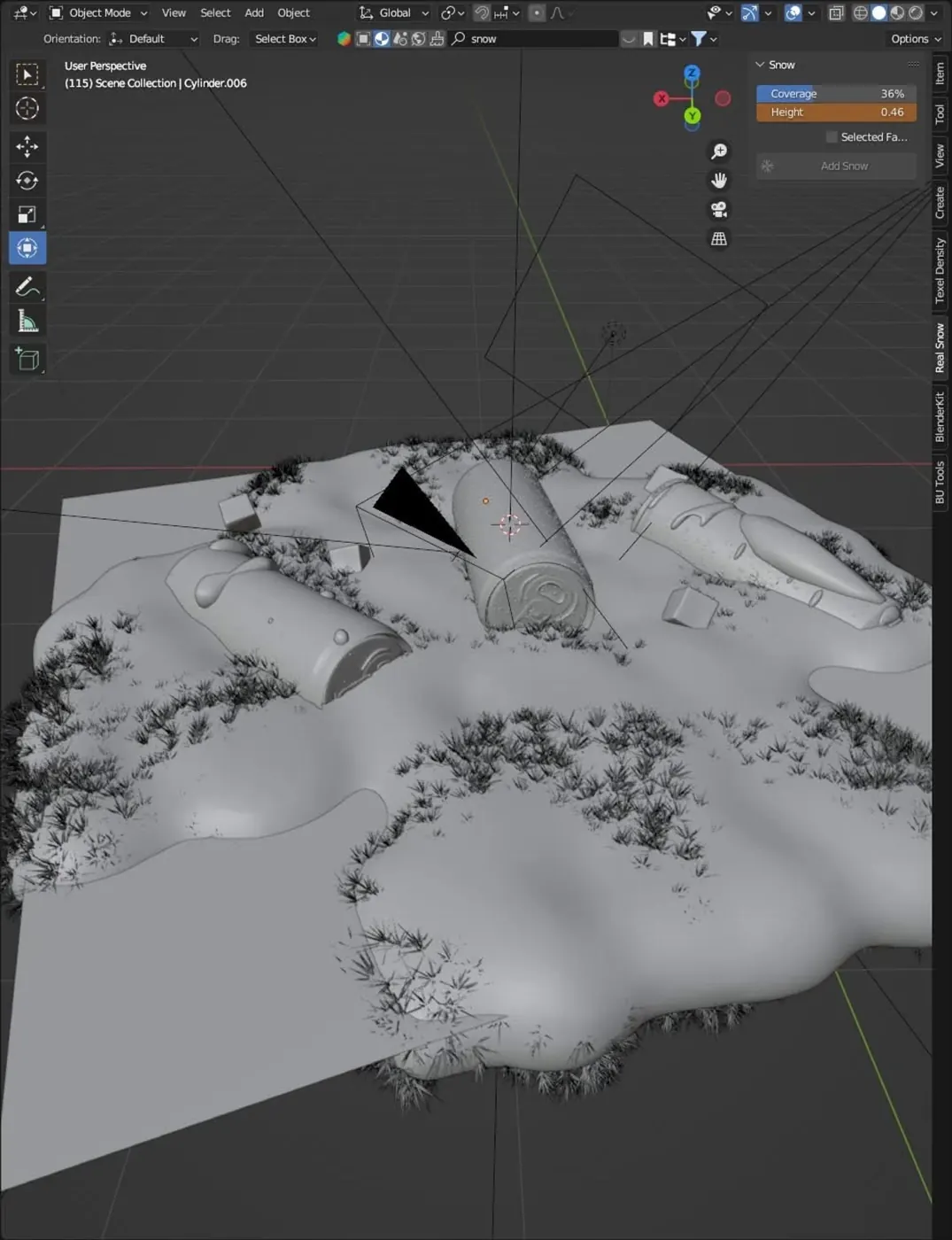 Viewport Blender Pepsi Max