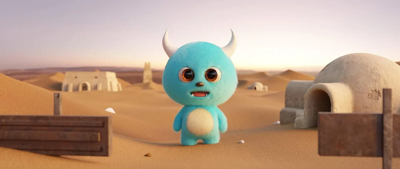 Render Desert Adventure
