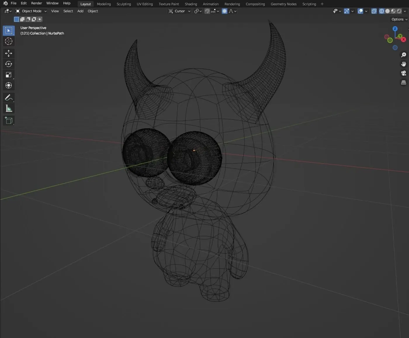 Viewport Blender Desert Adventure
